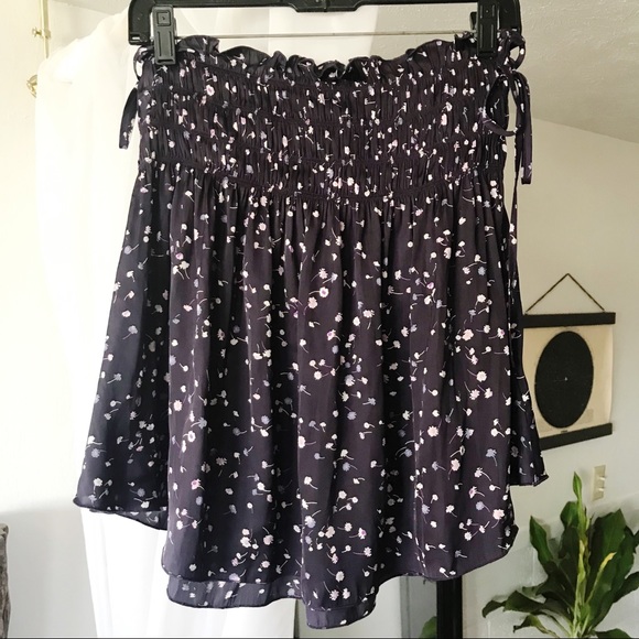 Express Dresses & Skirts - Express Floral Print Mini Skirt